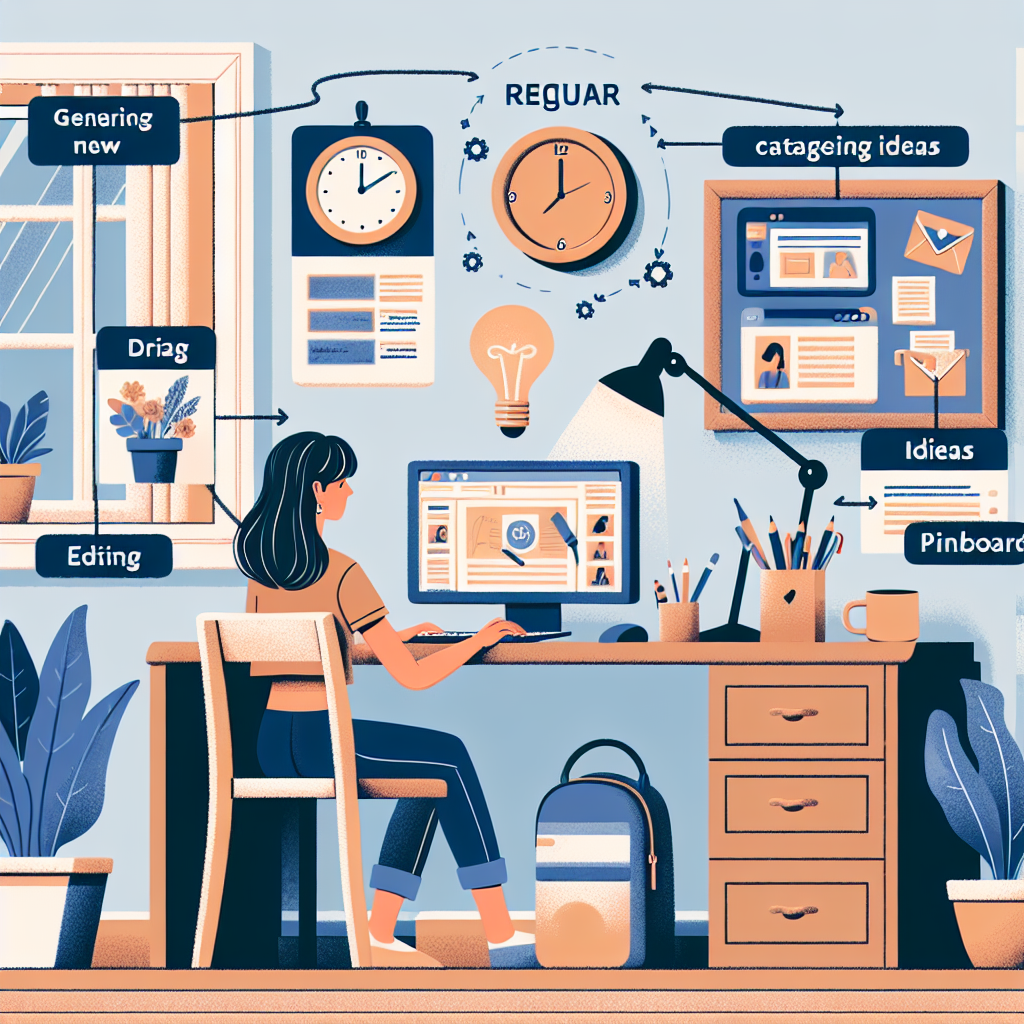 블로그 글을 꾸준히 쌓으려면 하루 어떤 루틴과 아이디어 저장 시스템이 좋을까?