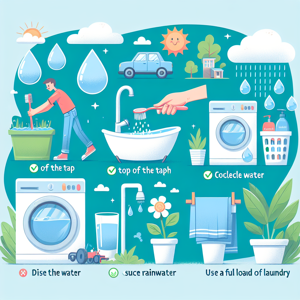 수도요금 절약 방법 일상에서 바로 실천하는 방법