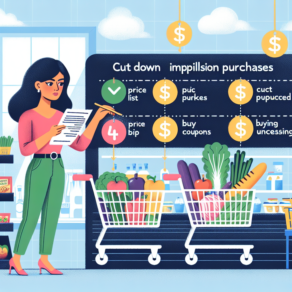 마트 장보기 꿀팁 충동구매 줄이고 돈 아끼는 방법