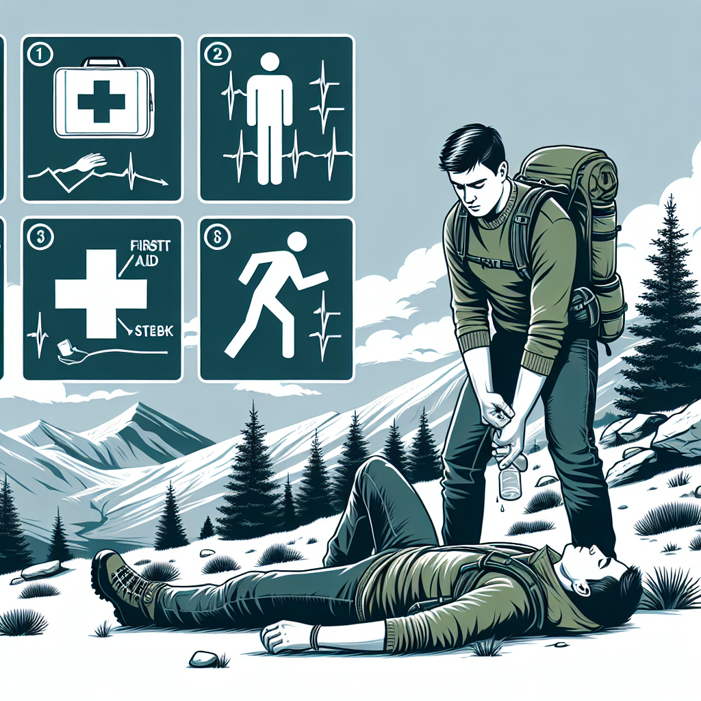 등산 중 응급상황 발생 시 가장 먼저 해야 할 셀프 응급처치 순서는 무엇일까?