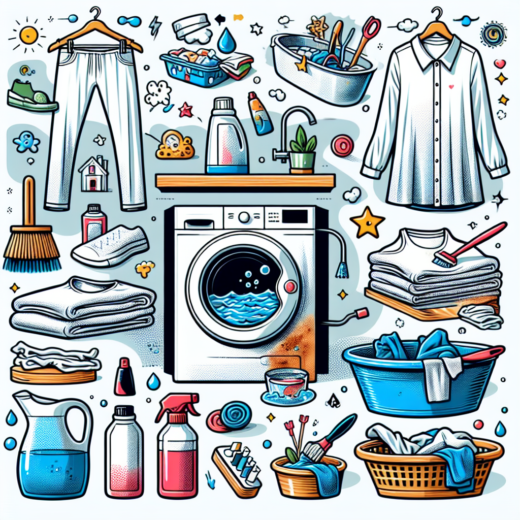 흰옷 얼룩 제거 방법 집에서 쉽게 새옷처럼 만드는 세탁 꿀팁