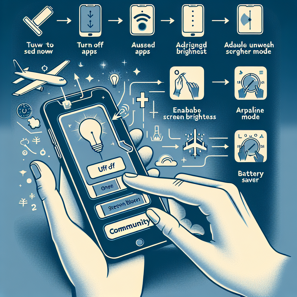스마트폰 배터리 오래 쓰는 방법 설정으로 해결하기