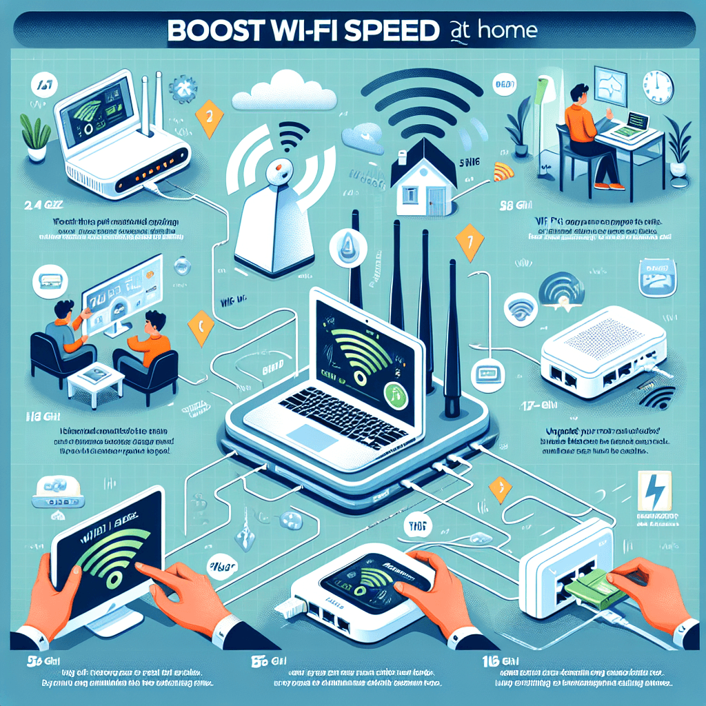 와이파이 속도 빠르게 하는 방법 집에서 해결하기