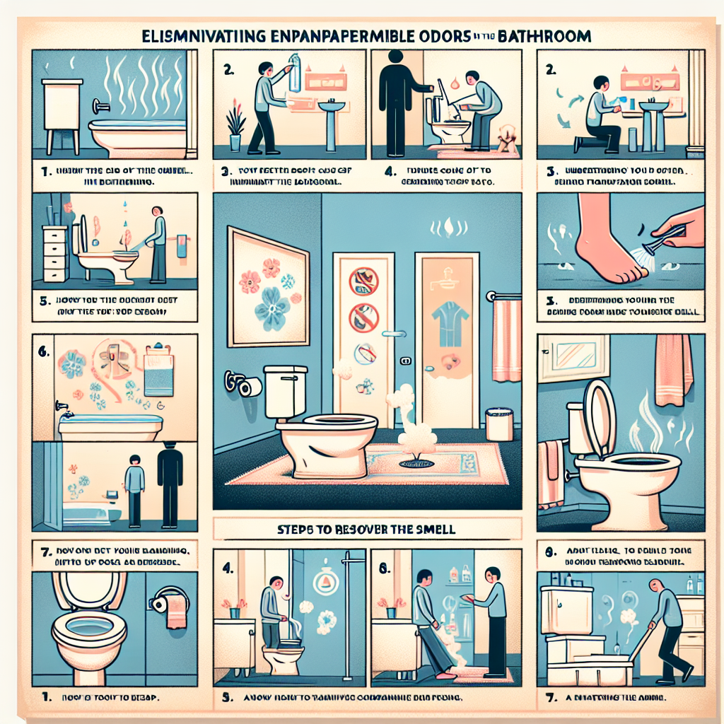 화장실 냄새 제거 방법 원인부터 해결하고 쾌적하게 유지하는 법