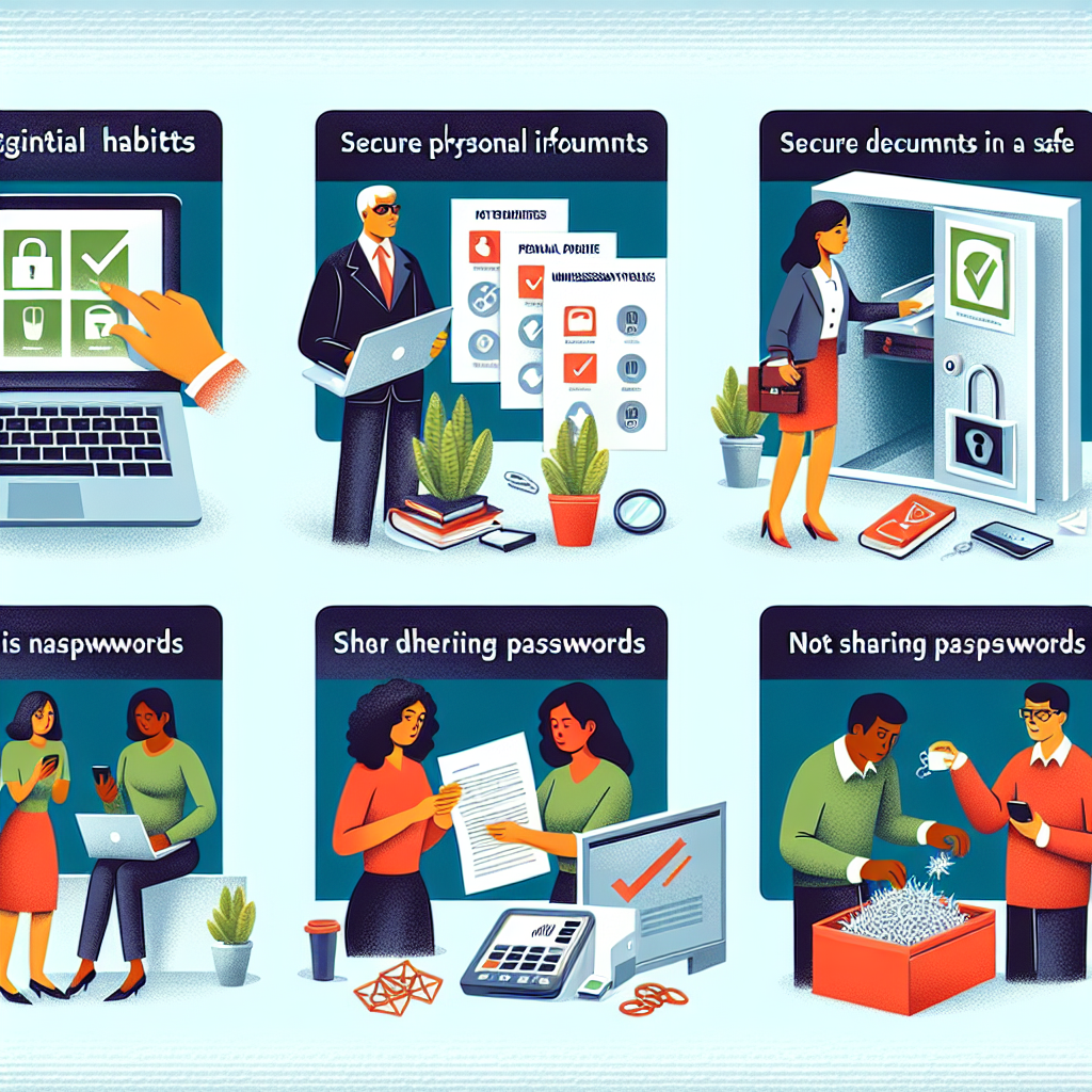 개인정보 보호 방법 실생활에서 꼭 지켜야 할 습관