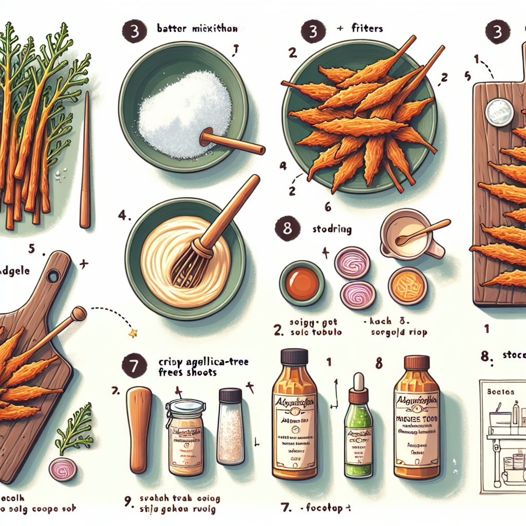 두릅 튀김 바삭하게 만드는 반죽·온도·보관 요령