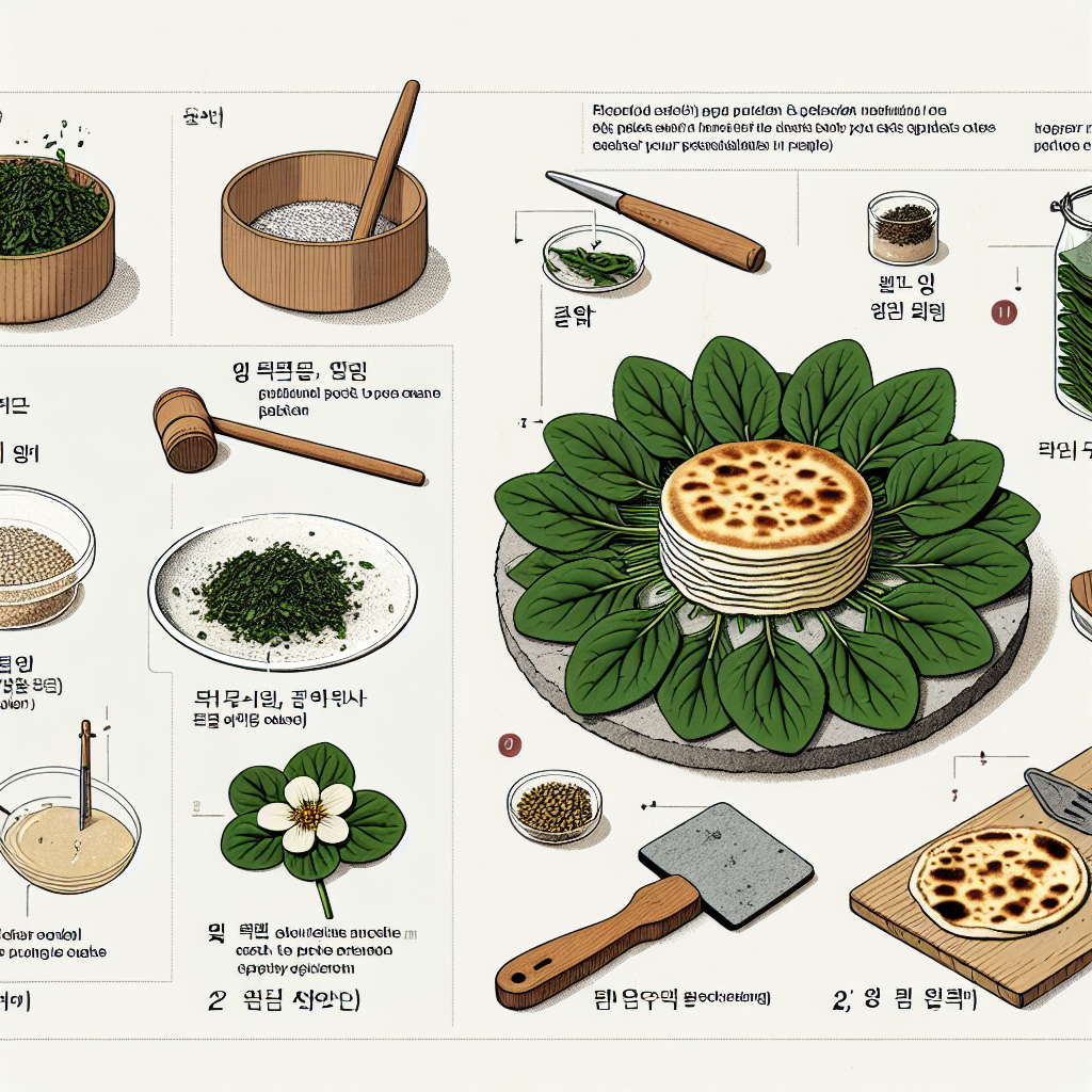 쑥떡&middot;쑥전 만들기 쉬운 레시피와 쑥 손질 시기 체크포인트
