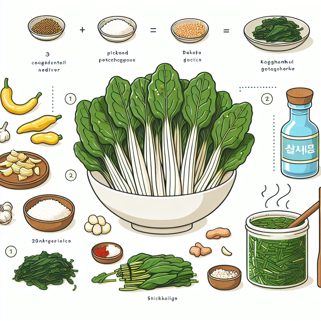 취나물 장아찌로 오래 먹는 법과 밥반찬 활용법