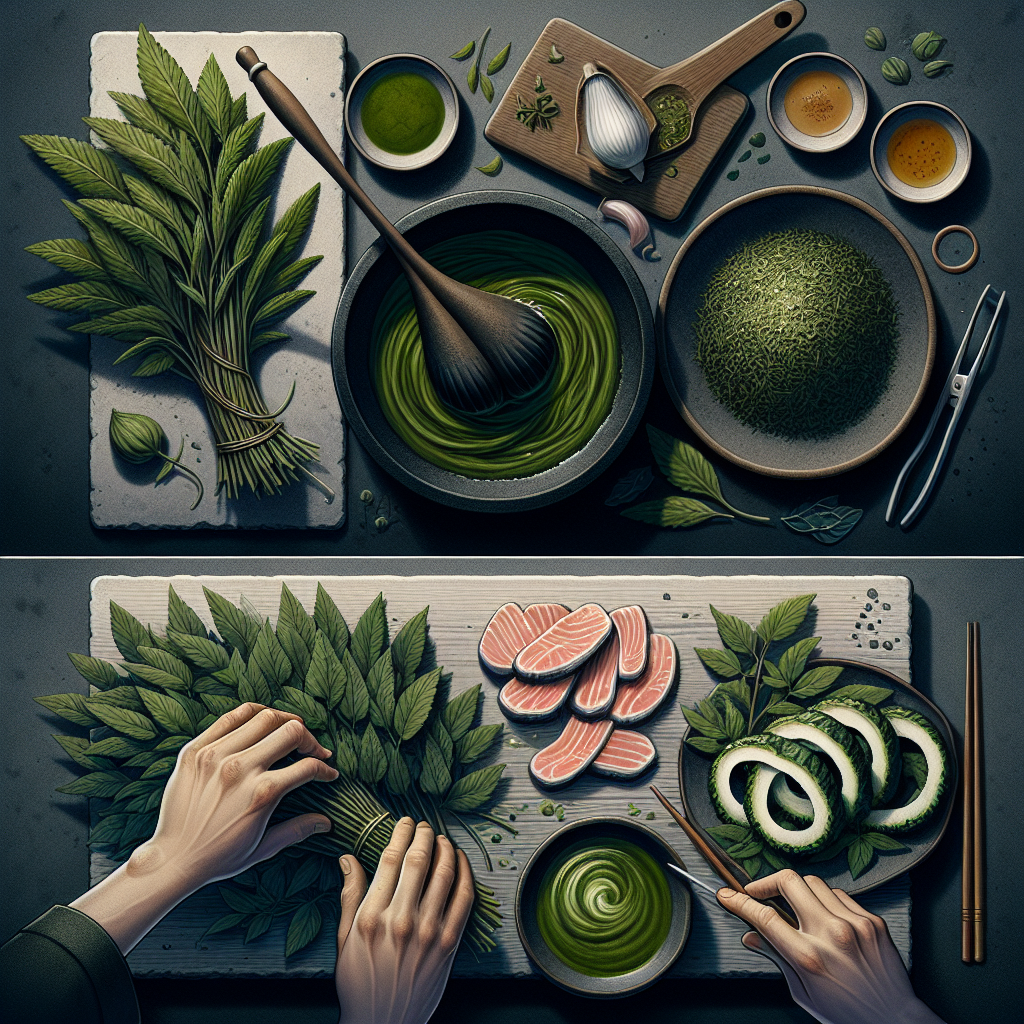 쑥 향을 살려 만드는 쑥버무리·쑥전 콤비 레시피