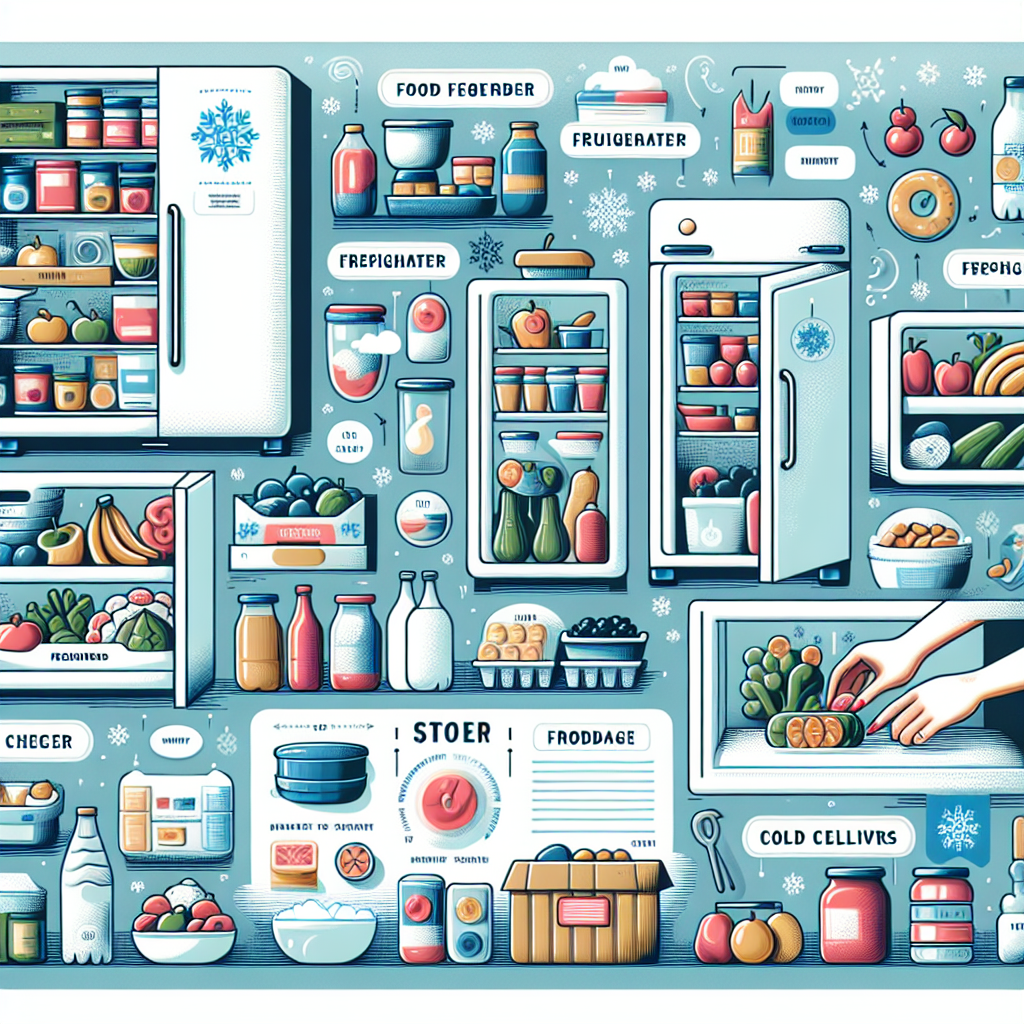 겨울철 식품 보관 방법 신선도 유지하는 관리 요령