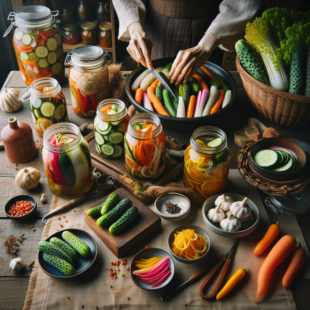 봄철 입맛 돋우는 나물장아찌 만들기와 숙성 팁