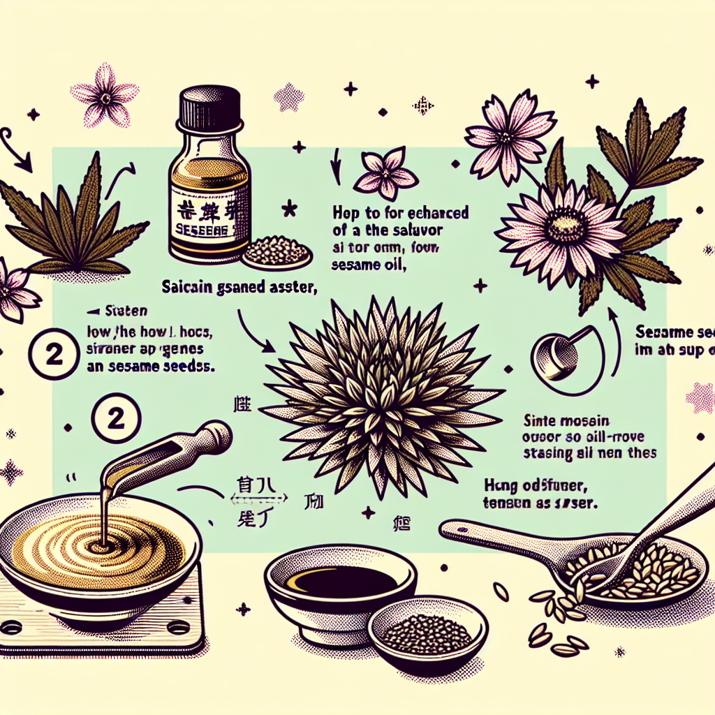 취나물 무침에 참기름&middot;깨를 잘 활용하는 풍미 증진 팁