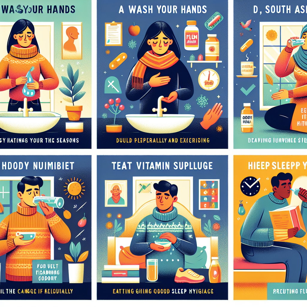 환절기 건강 관리 방법 감기 예방하는 생활 습관