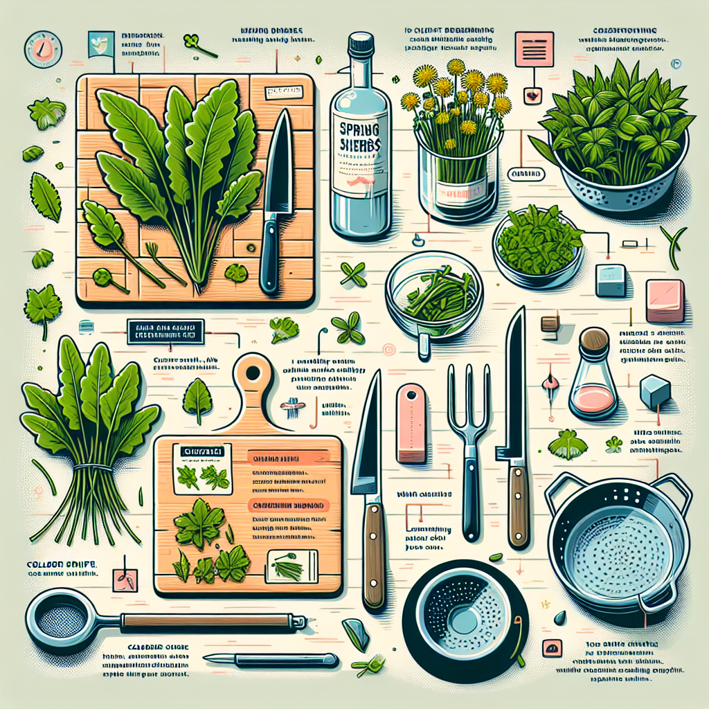 봄나물 손질 빠르게 하는 도구와 꿀팁 정리