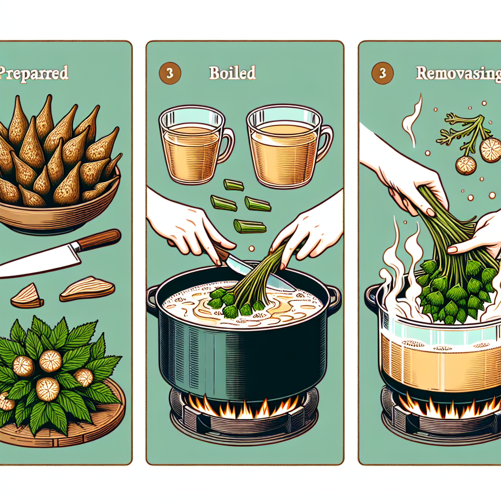 두릅 데치는 법과 쓴맛 제거하는 3가지 실전 테크닉
