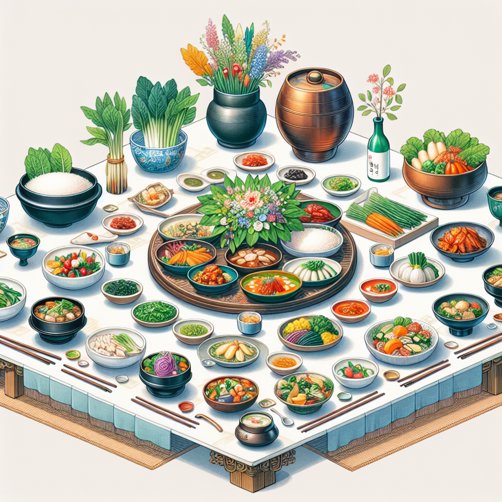 봄나물과 어울리는 반찬 조합으로 한상 차리는 방법