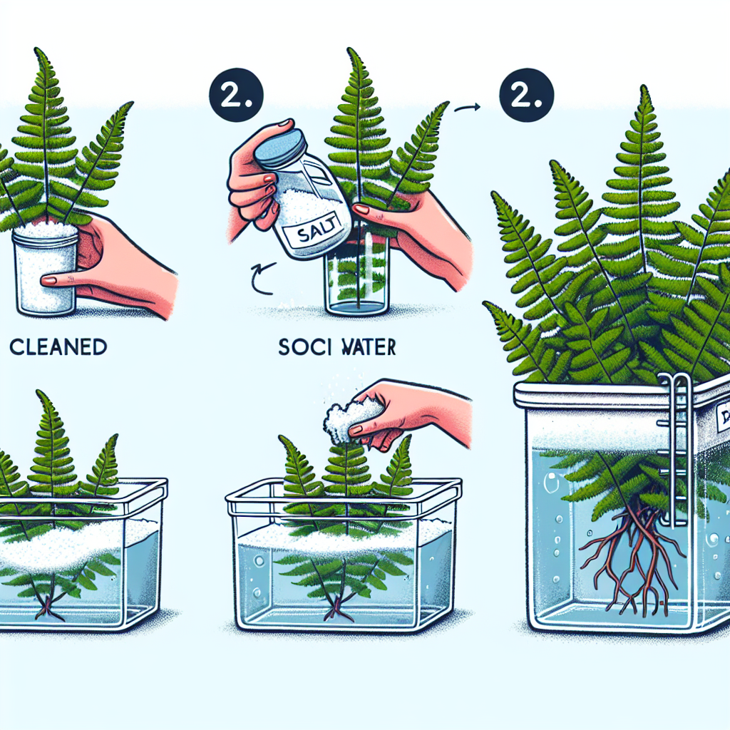 고사리 보관 시 물·소금 처리로 곰팡이·냄새 예방법