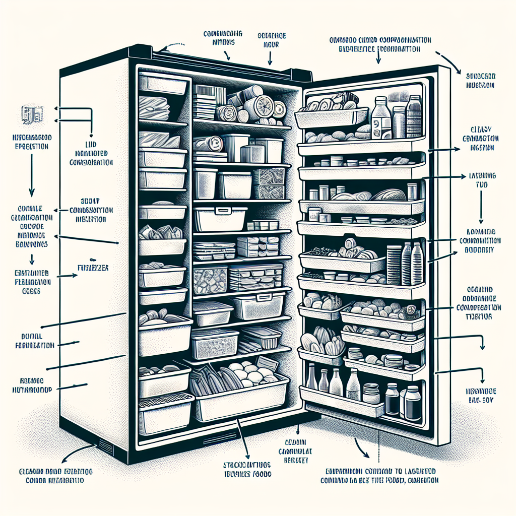 냉동실 정리 방법 공간 활용 높이고 음식 찾기 쉽게 하는 방법
