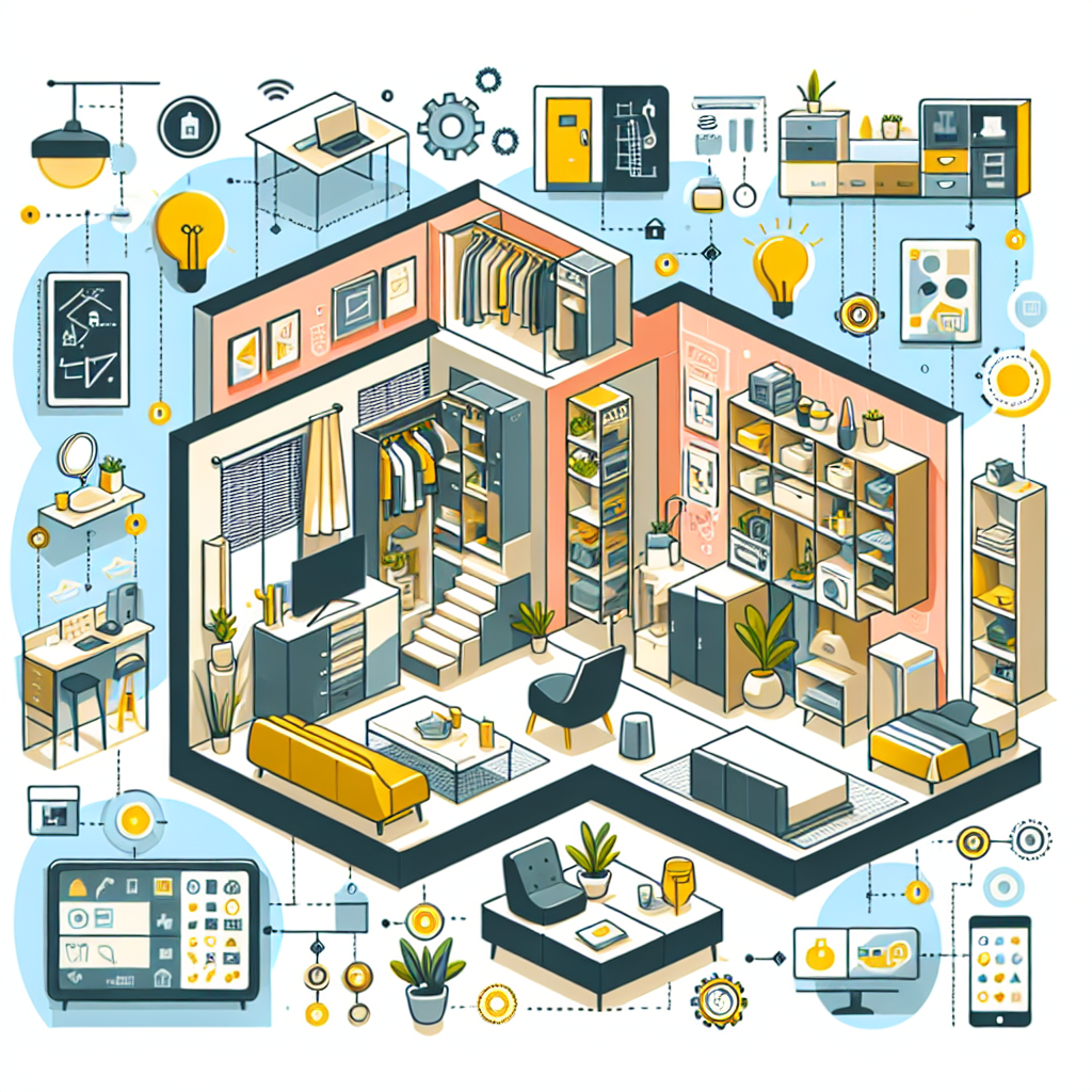 생활 공간 넓게 쓰는 방법 좁은 집 정리 노하우