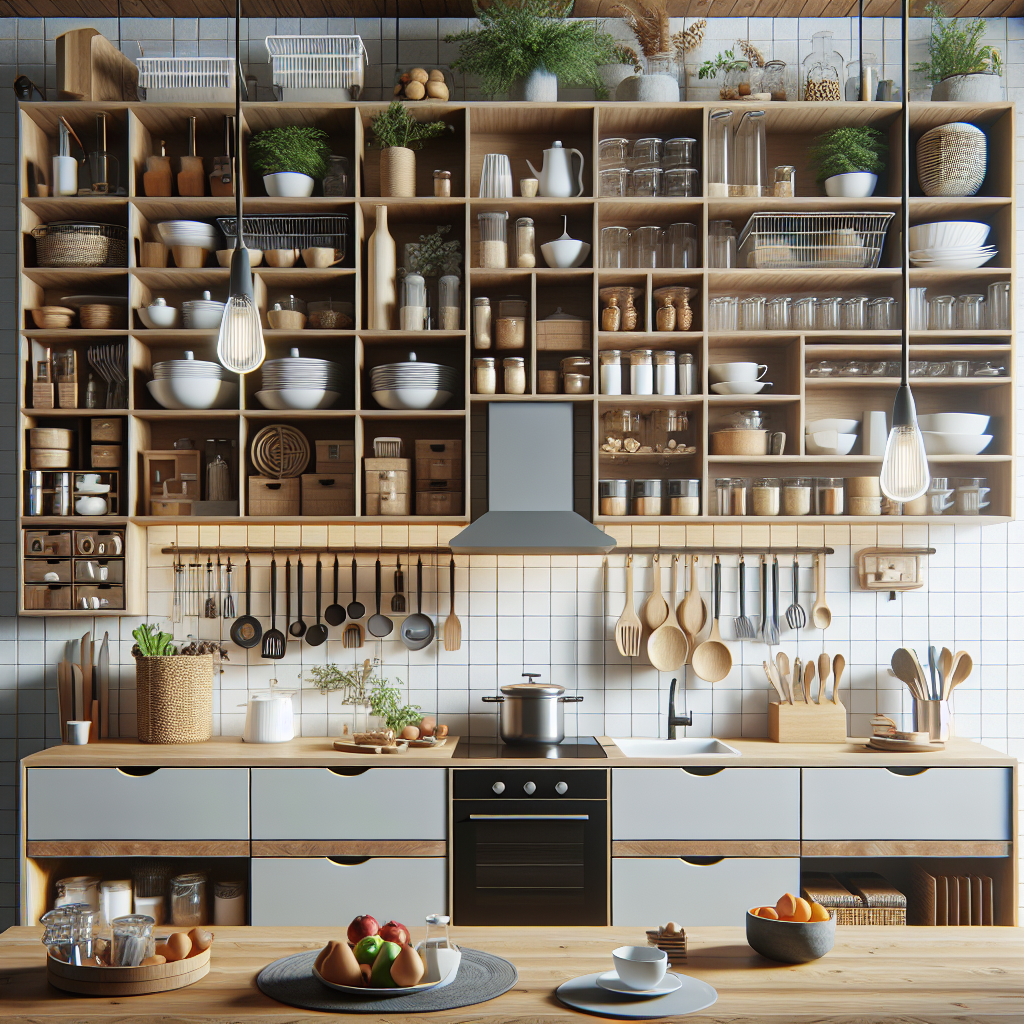 주방 수납 방법 공간 효율 높이고 정리 쉽게 하는 노하우