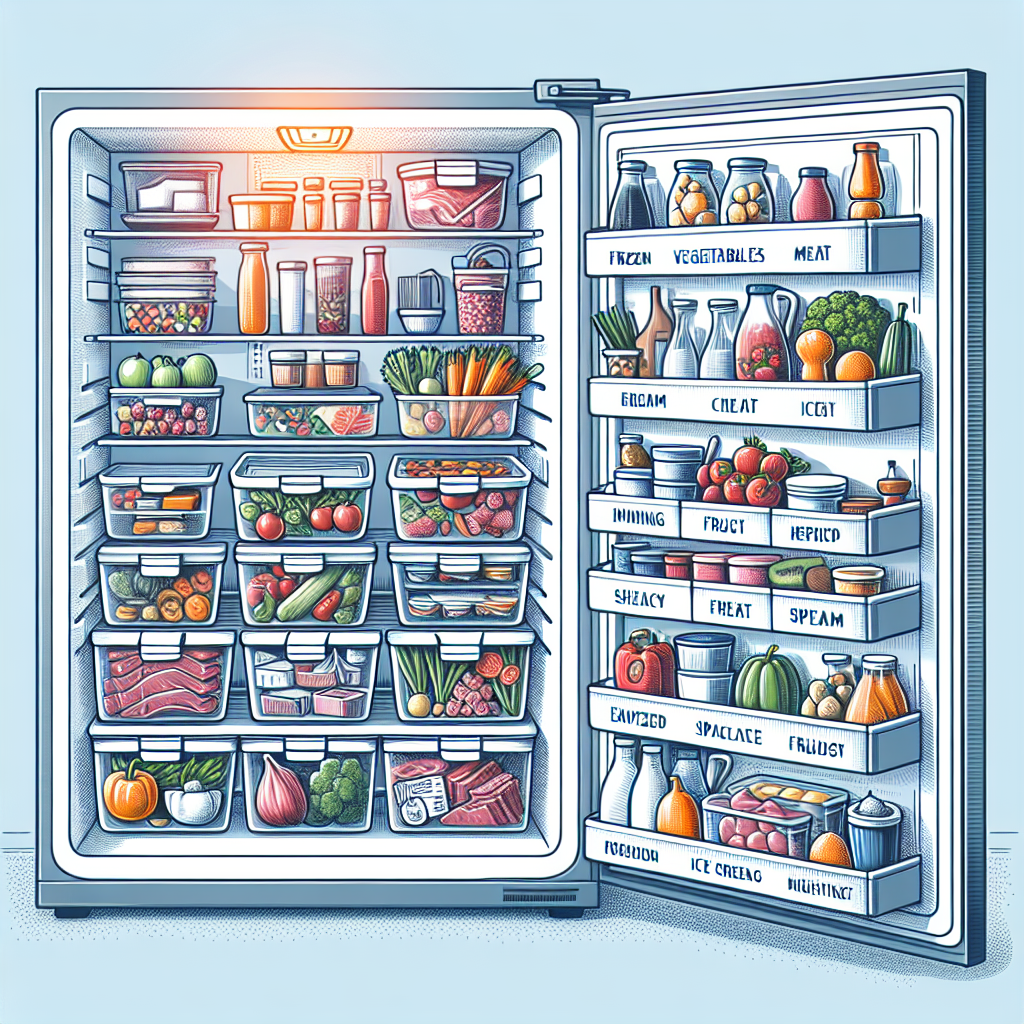 냉동실 정리 방법 공간 늘리고 음식 찾기 쉽게 하는 법