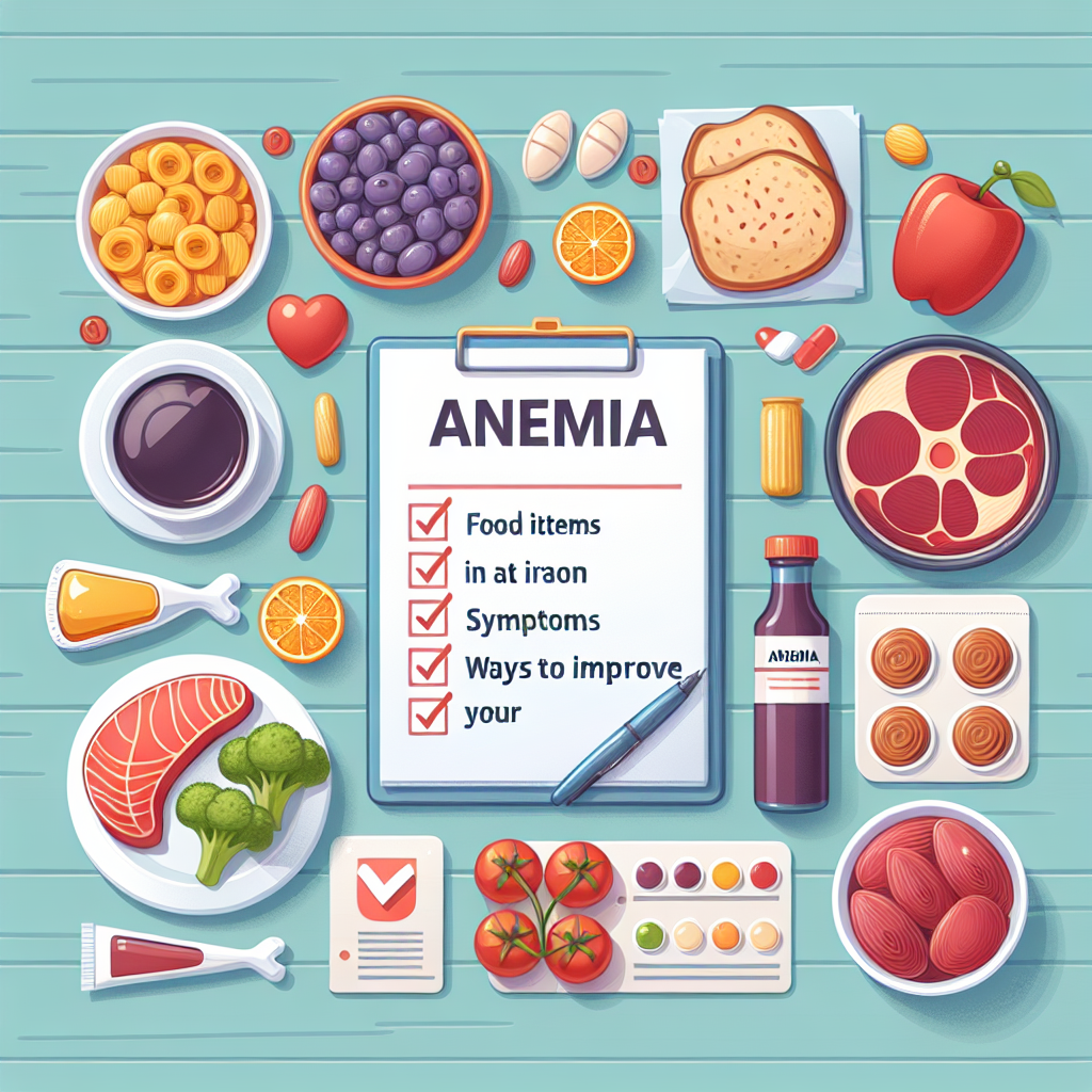 빈혈 의심 시 집에서 체크할 항목과 식단 개선 방법 완벽 정리