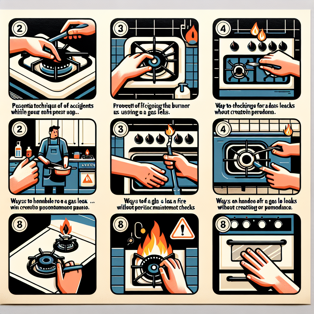 가스레인지 사용 방법 사고 예방을 위한 필수 안전 수칙