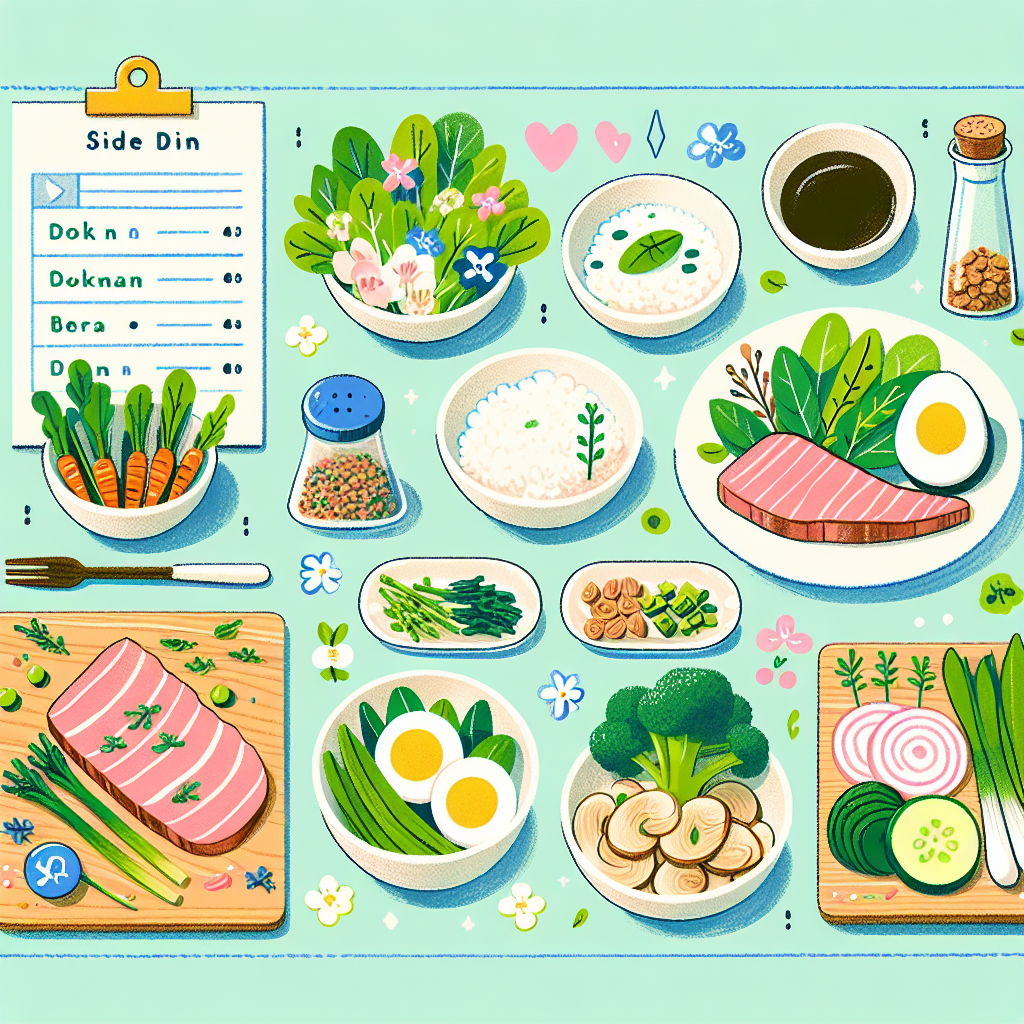 봄나물로 만드는 저염·고단백 반찬으로 건강한 식단 구성법