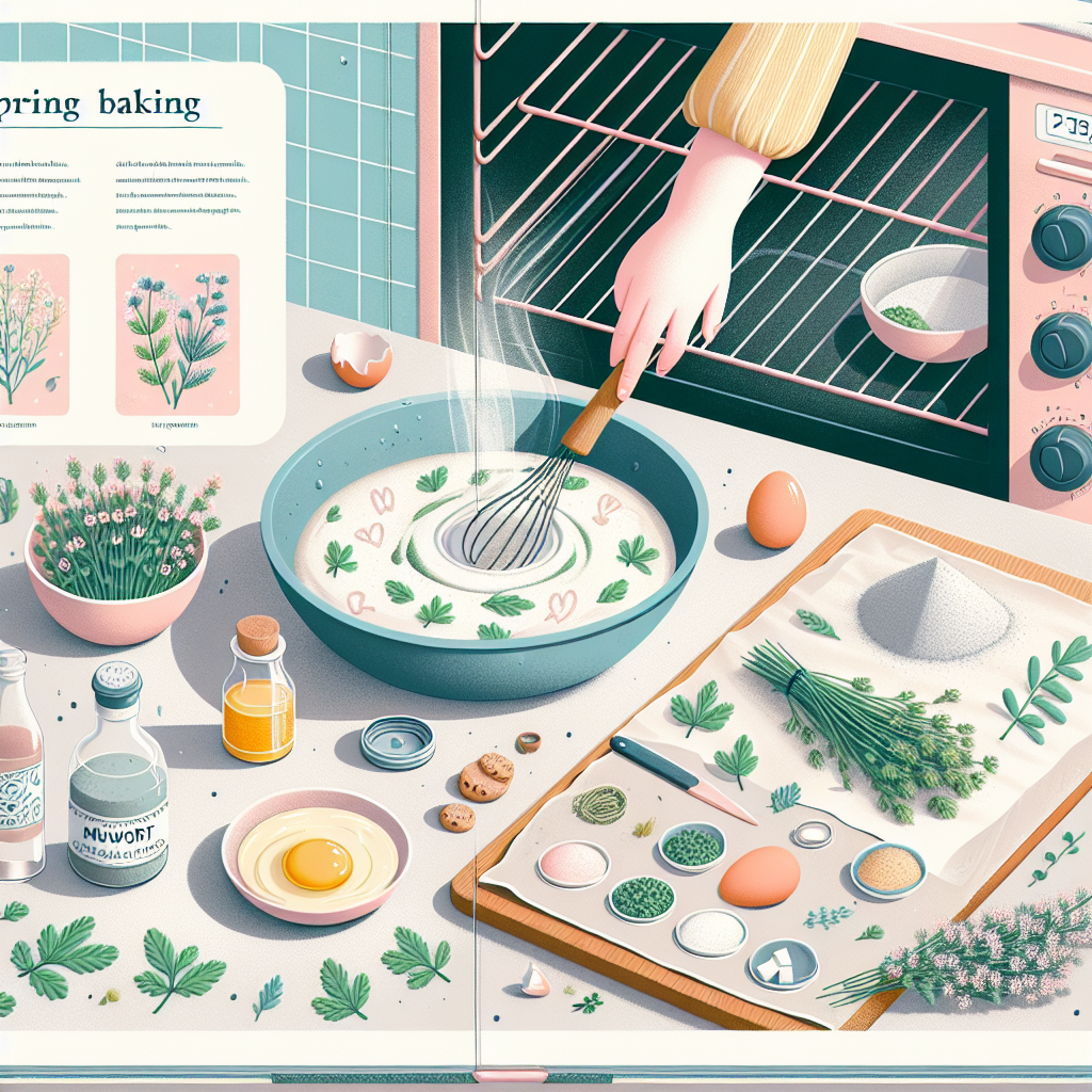 봄철 아이 간식으로 안전한 쑥 활용 베이킹 레시피 추천