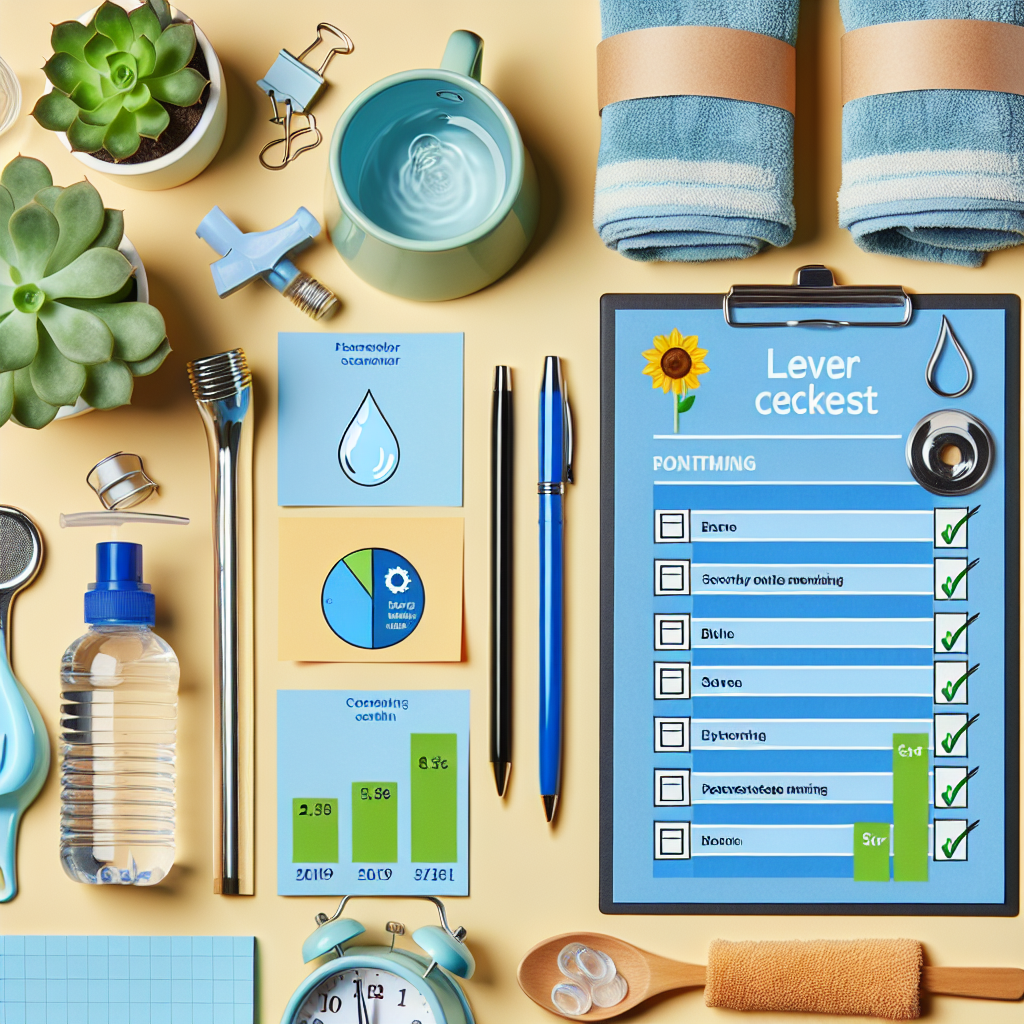 한 달 수도요금 아끼는 실전 점검 항목과 절약 루틴 완벽 정리