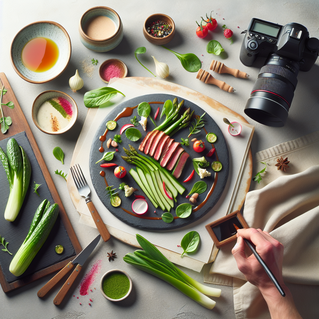 봄나물 향을 살리는 플레이팅과 사진 찍기 좋은 연출 팁