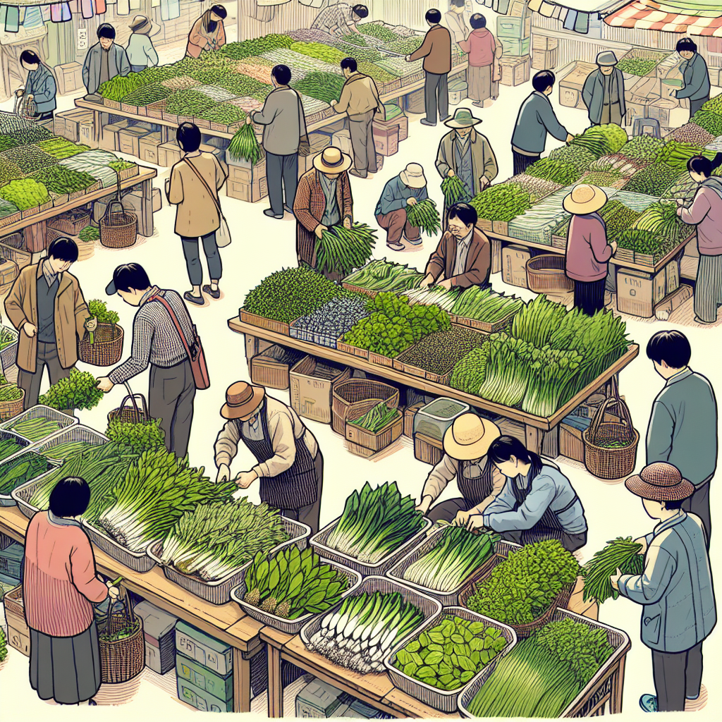 봄나물 관련 지역 장터·직거래 이용해 저렴하게 장보기 팁