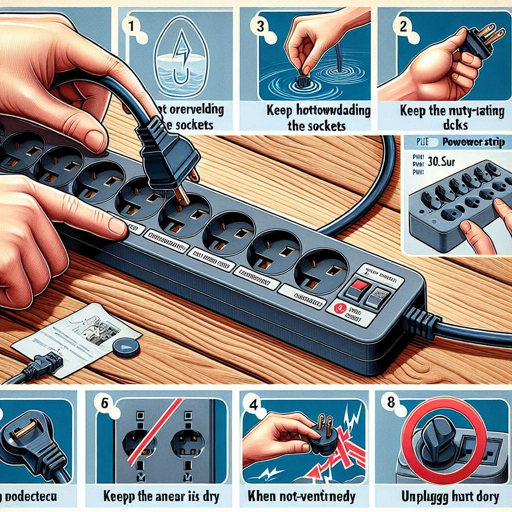 멀티탭 사용 방법 안전하게 사용하는 기본 상식