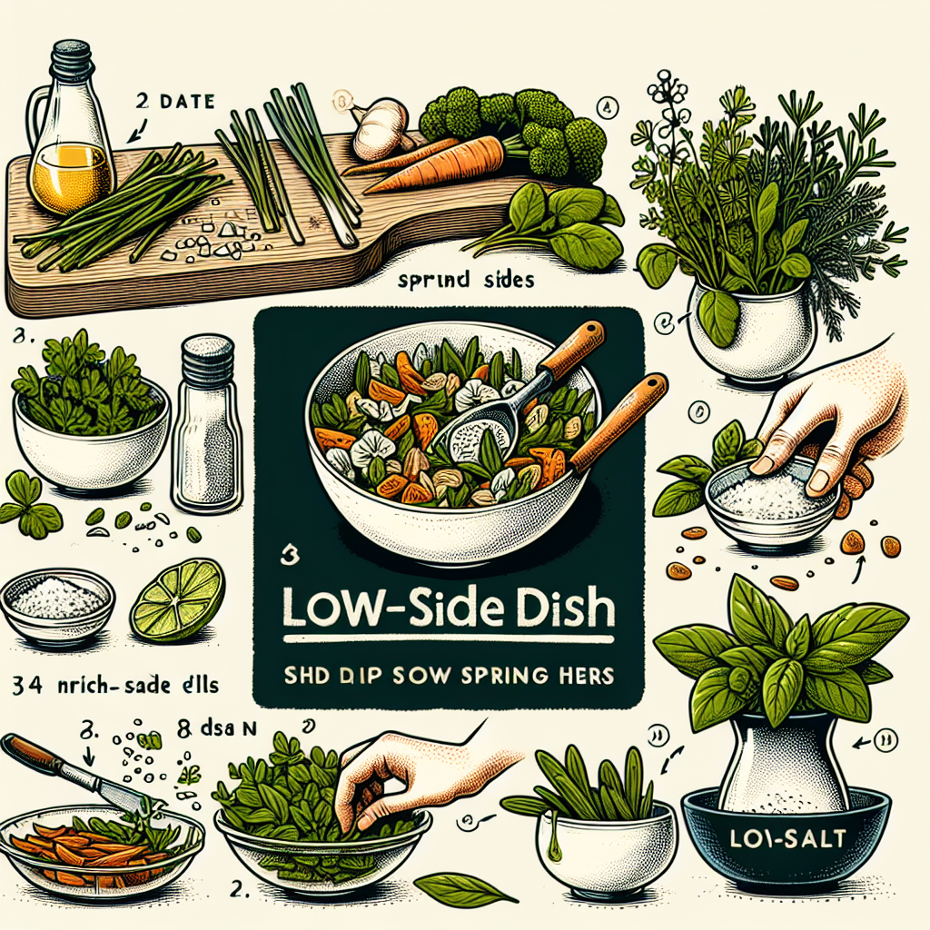 봄나물로 만드는 저염 반찬 대체 레시피 집에서 따라하기